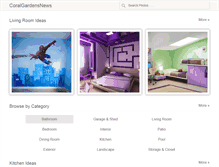 Tablet Screenshot of coralgardensnews.com